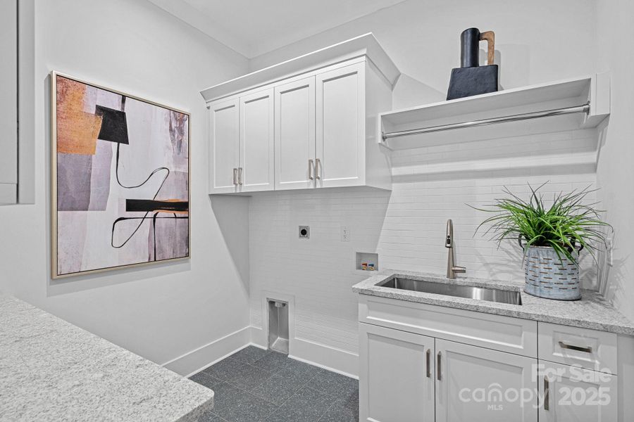 Main laundry room on main floor.