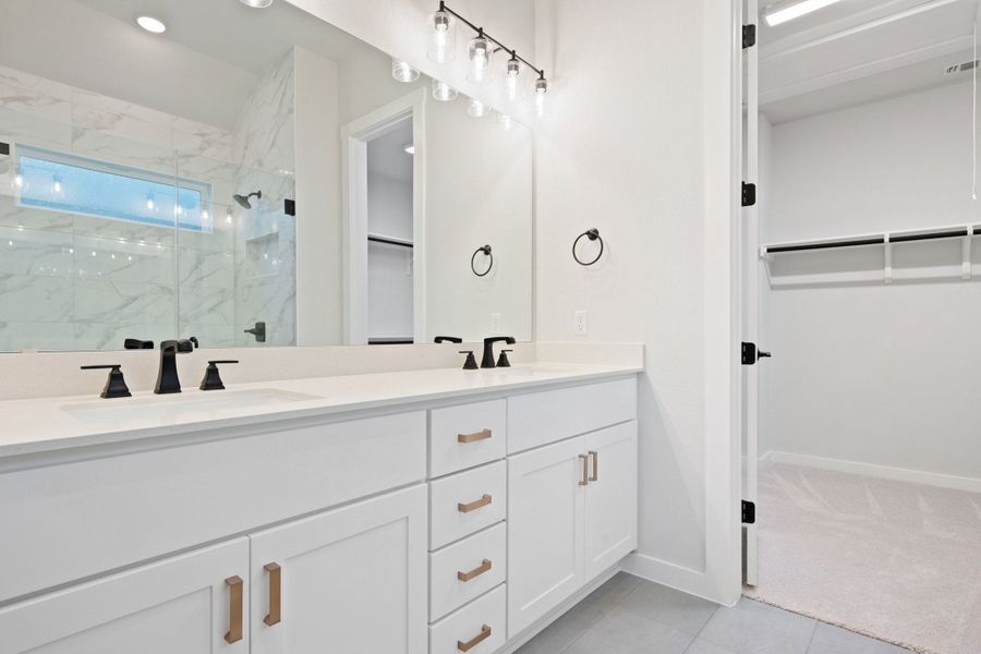 Furnished interior view inside a new home in Lagos Reserve, Manor (Image 15).