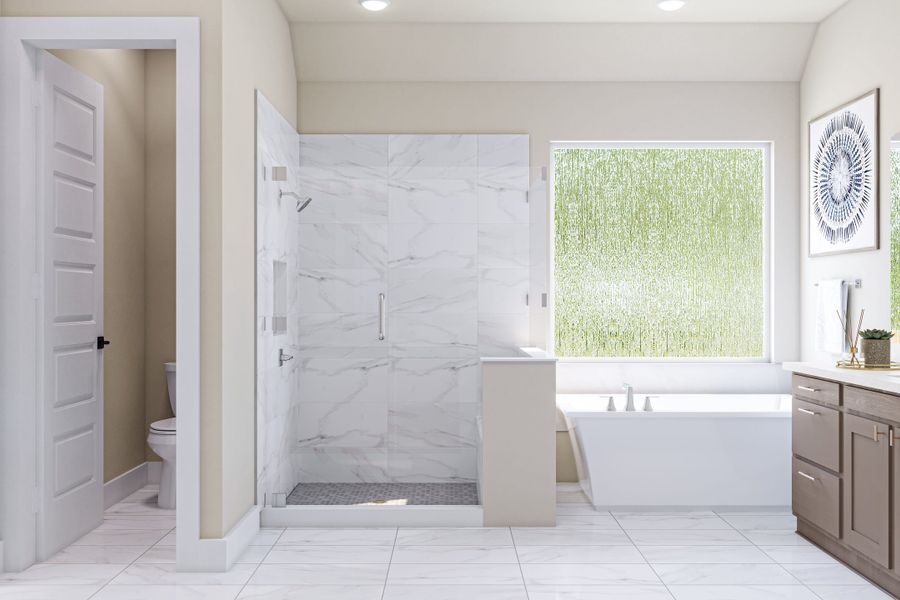 Furnished interior view inside a new home in Clopton Farms, Montgomery (Image 13).