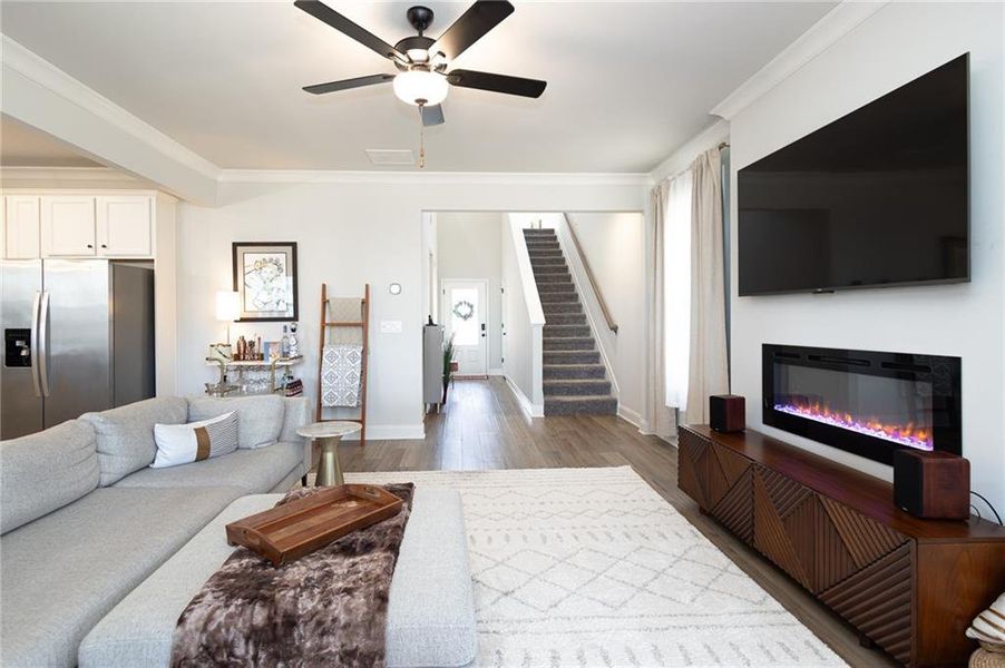 Furnished interior view inside a new home in Westgate Enclave, Loganville (Image 30).