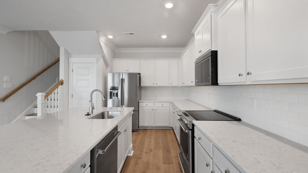 Furnished interior view inside a new home in Sheep Island, Summerville (Image 7).