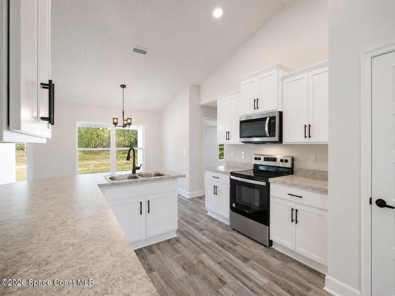 Furnished interior view inside a new home in Palm Bay, Palm Bay (Image 7). Furnished interior view inside a new home in Palm Bay, Palm Bay (Image 7).