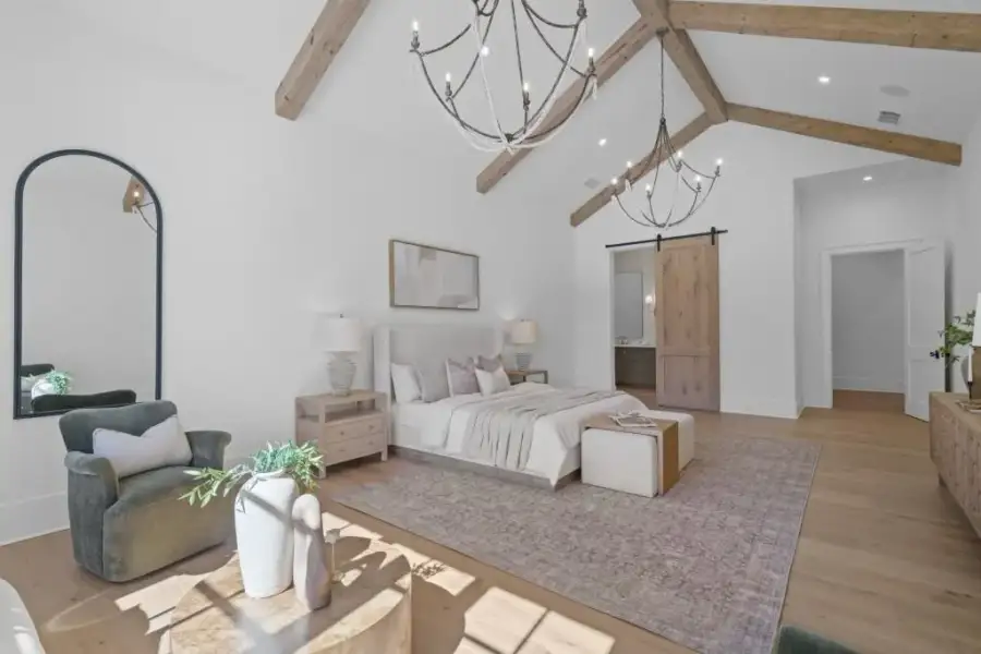 Furnished interior view inside a new home in , Milton (Image 16).