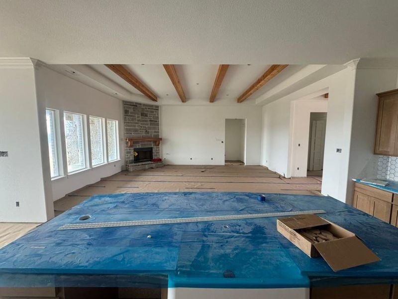 In-progress construction of a new home in Creekview Addition, Van Alstyne, TX (Image 8).