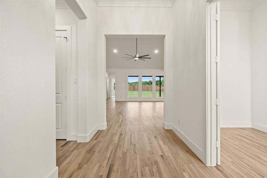 Spacious, unfurnished interior of a new home in Highland Oaks, Boyd (Image 23).