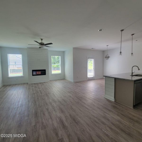 Spacious, unfurnished interior of a new home in Langston Place, Perry (Image 10).
