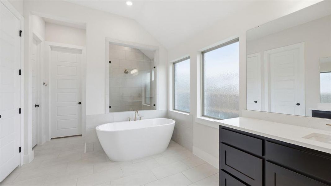 Furnished interior view inside a new home in The Parks at Wilson Creek, Celina (Image 16).