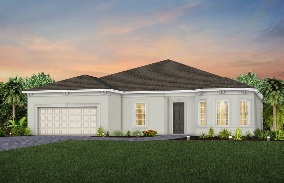 Representative exterior photo of a completed home built from the Stardom by Del Webb in Del Webb Sunbridge, St. Cloud, FL (Image 21).
