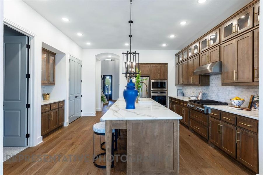 Furnished interior view inside a new home in Tavolo Park, Fort Worth (Image 14). Furnished interior view inside a new home in Tavolo Park, Fort Worth (Image 14).