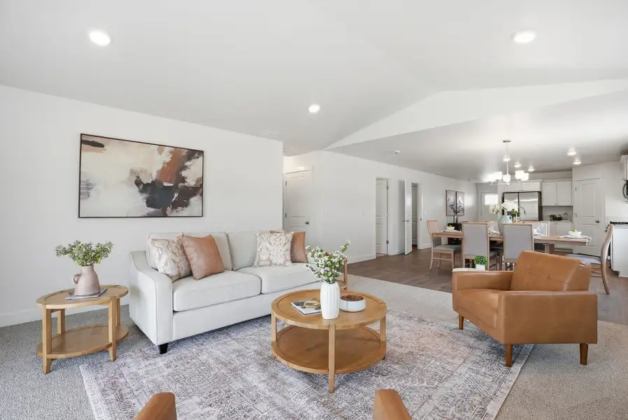 Representative furnished interior of a home built from the Aspen by MonteVista Homes in Rosengarth Estates, Bend (Image 18). Representative furnished interior of a home built from the Aspen by MonteVista Homes in Rosengarth Estates, Bend (Image 18).