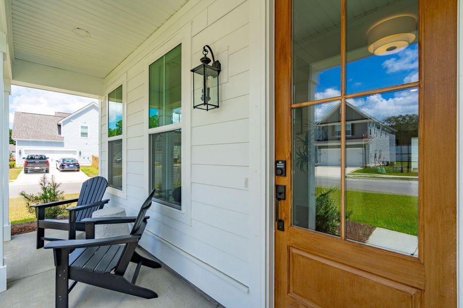 Furnished interior view inside a new home in Tidewater at Lakes of Cane Bay, Summerville (Image 25).