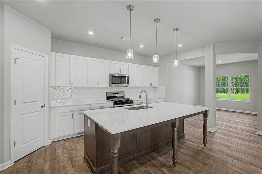 Furnished interior view inside a new home in Meadow Pines, Dallas (Image 9).