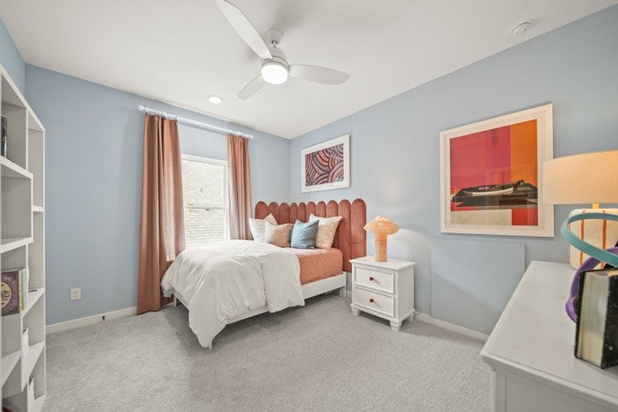 Furnished interior view inside a new home in Meridiana 40', 65', Manvel (Image 27). Furnished interior view inside a new home in Meridiana 40', 65', Manvel (Image 27).