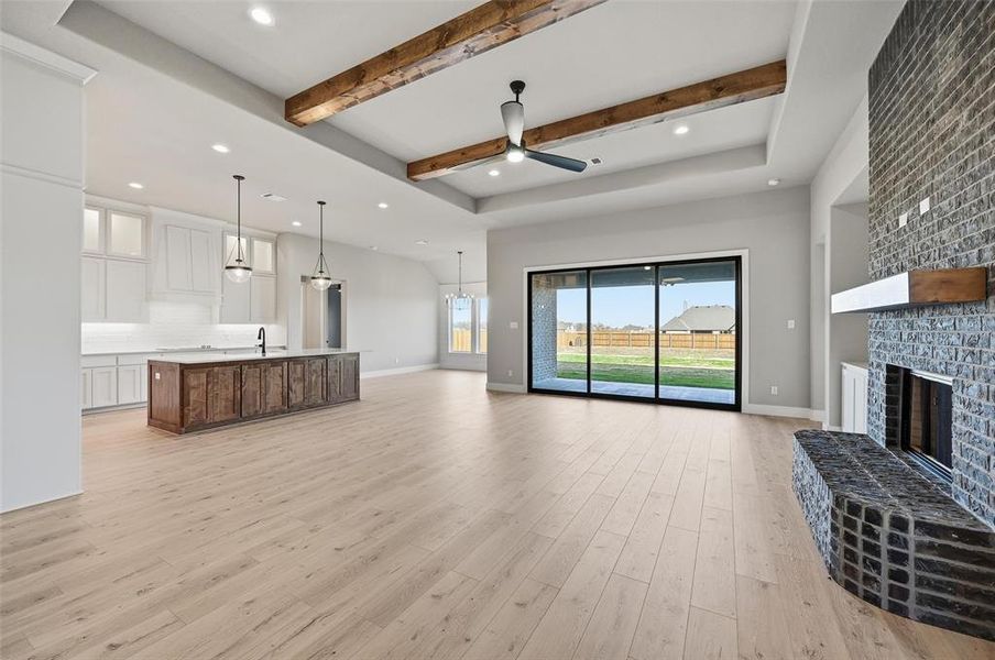 Spacious, unfurnished interior of a new home in Coyote Crossing, Godley (Image 21).