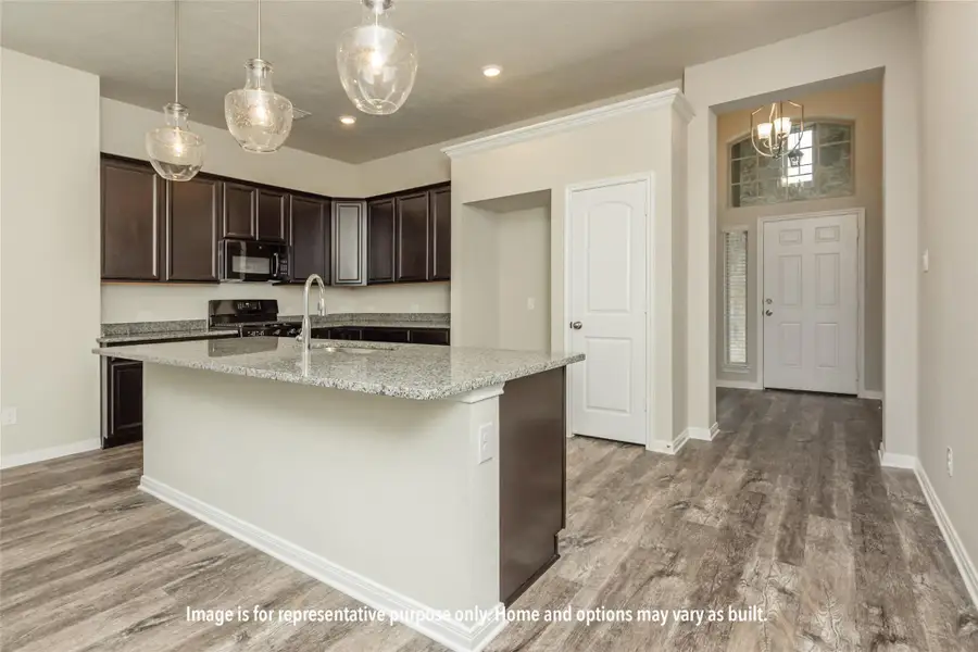 Furnished interior view inside a new home in Vintage Farms, Brenham (Image 4).
