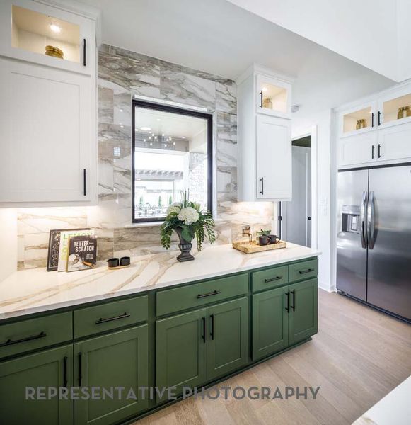 Furnished interior view inside a new home in Santa Rita Ranch, Liberty Hill (Image 5).