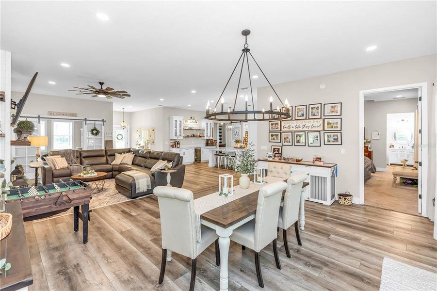 Furnished interior view inside a new home in , Osteen (Image 26).