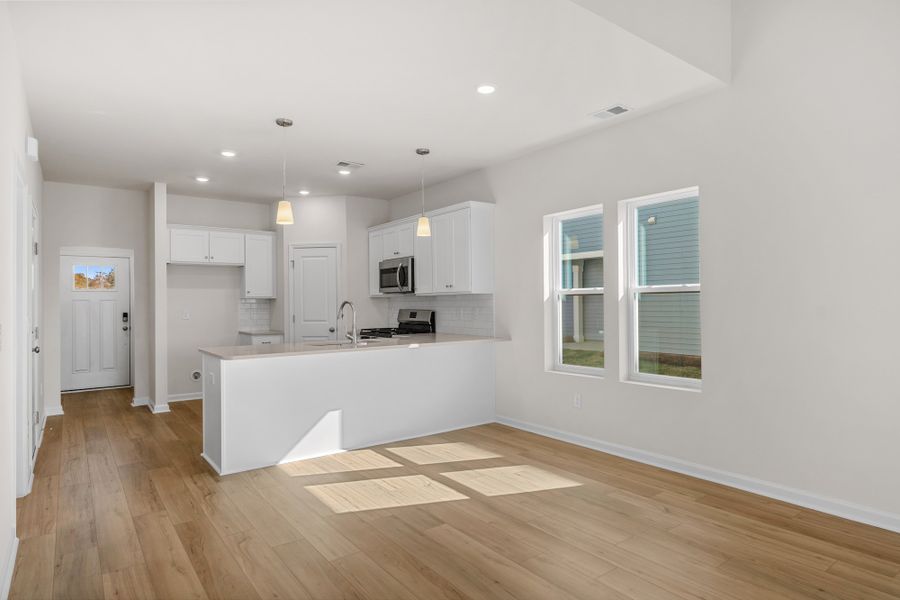 Spacious, unfurnished interior of a new home in Tucker Ridge, Pendleton (Image 15). Spacious, unfurnished interior of a new home in Tucker Ridge, Pendleton (Image 15).