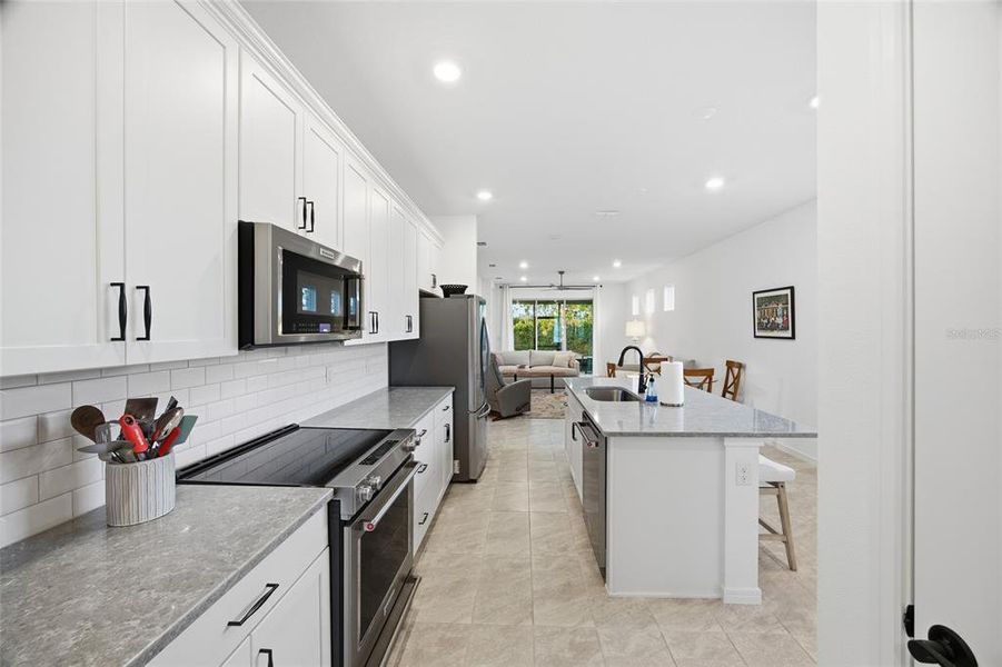 Furnished interior view inside a new home in Del Webb Stone Creek, Ocala (Image 11). Furnished interior view inside a new home in Del Webb Stone Creek, Ocala (Image 11).