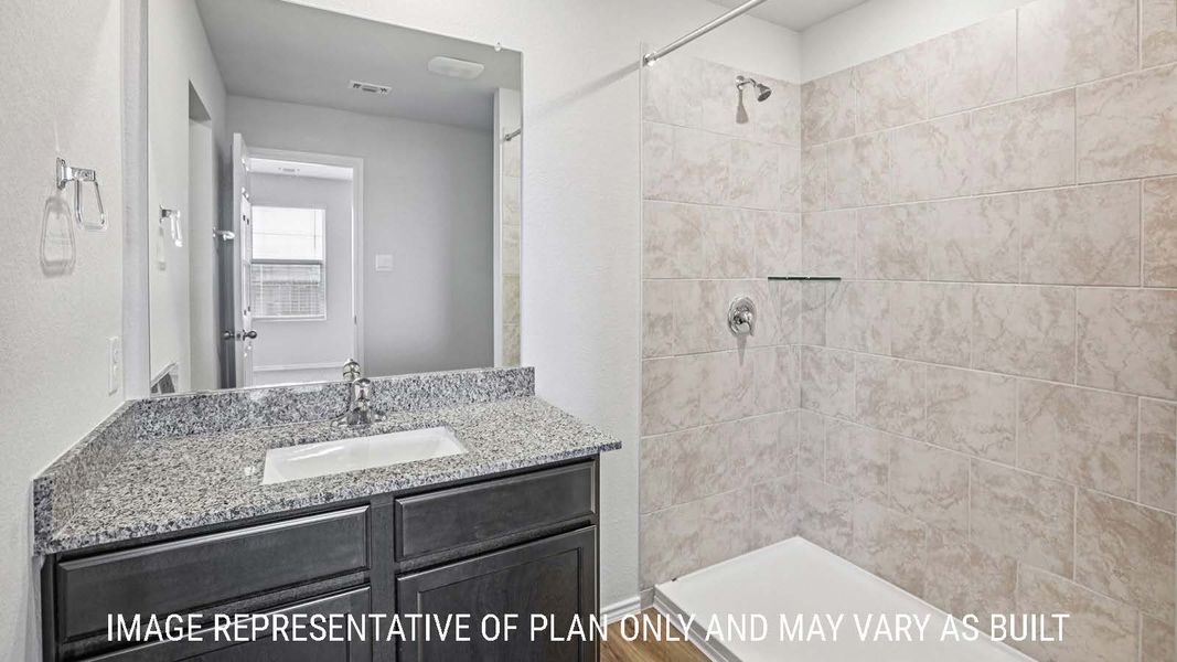Representative furnished interior of a home built from the Barton by D.R. Horton in Pecan Creek, Temple (Image 10).
