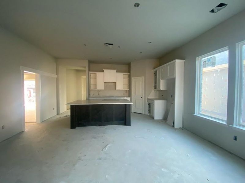 In-progress construction of a new home in Morningstar, Aledo, TX (Image 12).