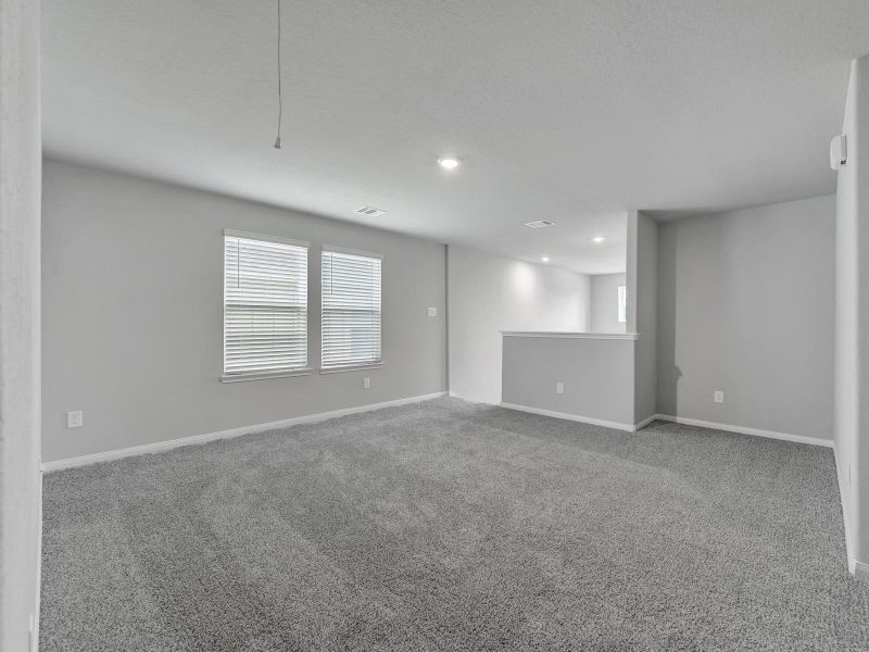 Spacious, unfurnished interior of a new home in Pine Lake Cove - Traditional Series, Montgomery (Image 10). Spacious, unfurnished interior of a new home in Pine Lake Cove - Traditional Series, Montgomery (Image 10).