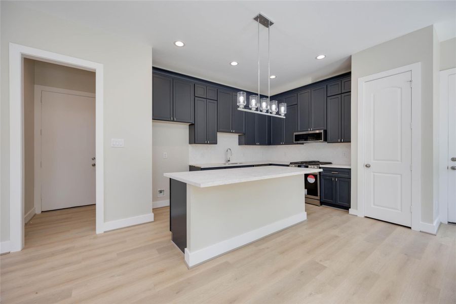 Furnished interior view inside a new home in , Houston (Image 5).