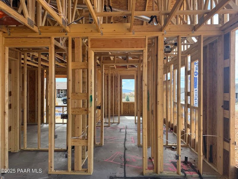 In-progress construction of a new home in Morningstar, Prescott Valley, AZ (Image 10).