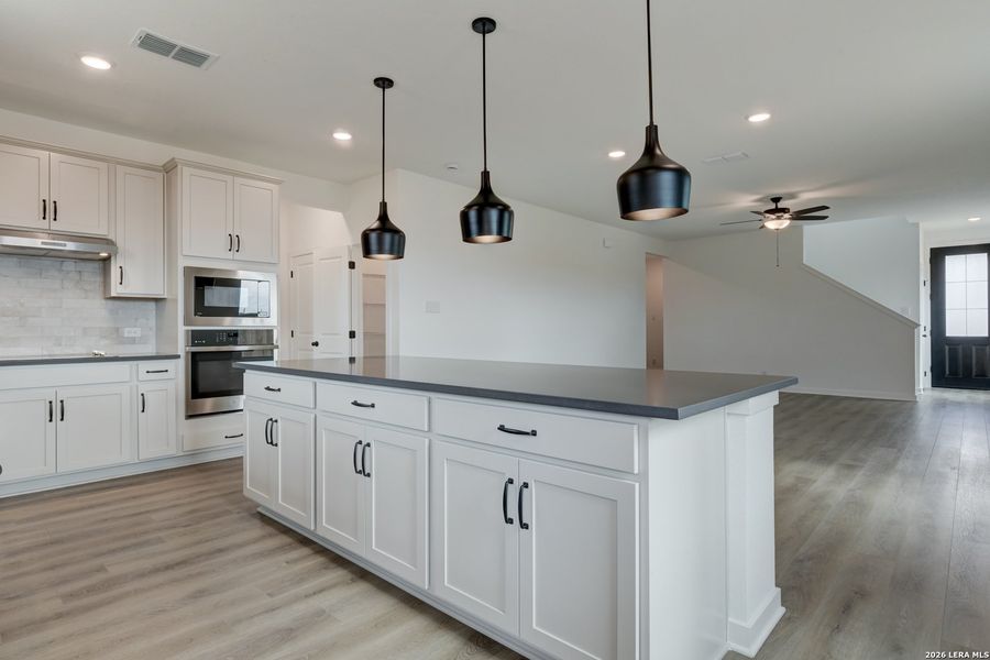 Furnished interior view inside a new home in Saddlebrook Ranch, Schertz (Image 6).