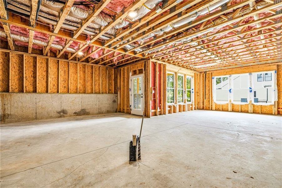 In-progress construction of a new home in , Atlanta, GA (Image 51).