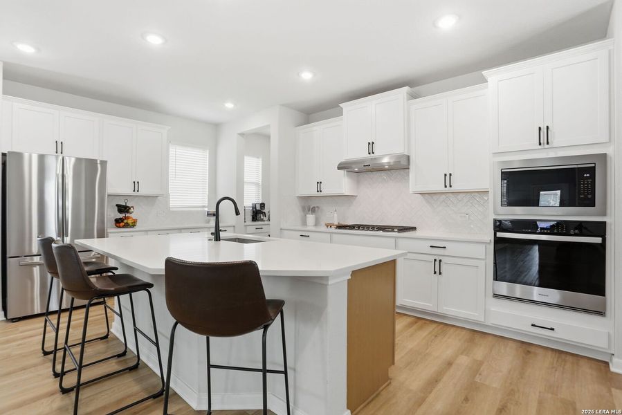 Furnished interior view inside a new home in Davis Ranch, San Antonio (Image 35).