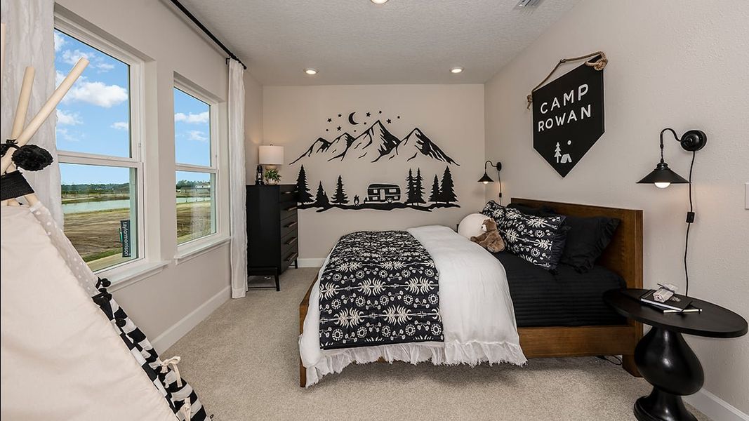 Furnished interior view inside a new home in Ardisia Park, New Smyrna Beach (Image 38).