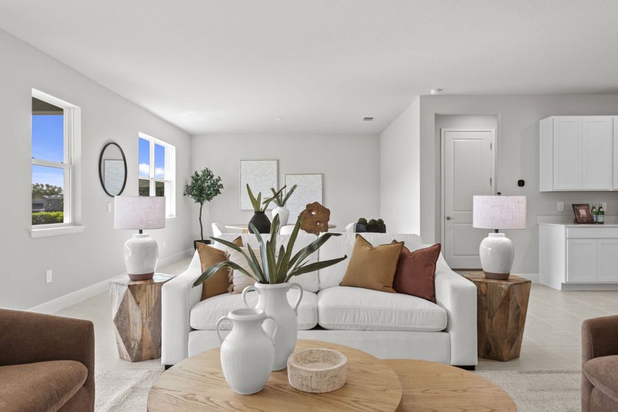Furnished interior view inside a new home in Windwater, Parrish (Image 7).