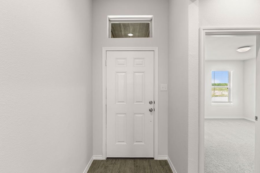 Front exterior of a new home in Northspur, Terrell, TX, highlighting curb appeal (Image 4). Front exterior of a new home in Northspur, Terrell, TX, highlighting curb appeal (Image 4).