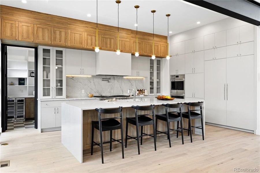 Furnished interior view inside a new home in , Denver (Image 29).