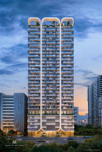 Condo located in Miami, FL showcasing its design and architecture (Image 4). Condo located in Miami, FL showcasing its design and architecture (Image 4).