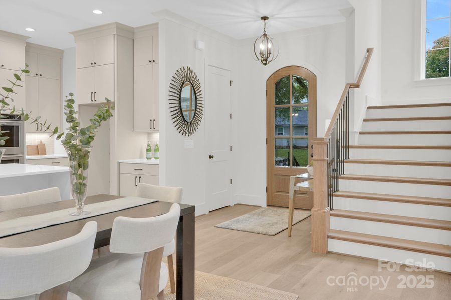 Furnished interior view inside a new home in , Charlotte (Image 13).
