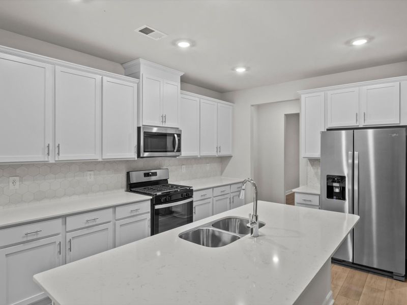 Furnished interior view inside a new home in Maxwell Commons, Easley (Image 4).