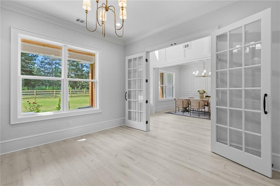 Spacious, unfurnished interior of a new home in , Dacula (Image 66).