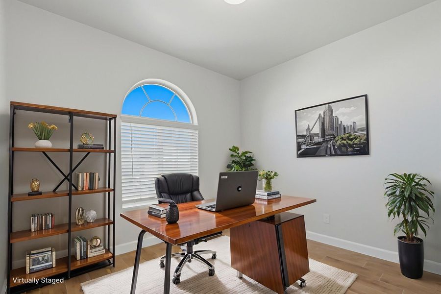Furnished interior view inside a new home in Paseo Del Este, El Paso (Image 13).