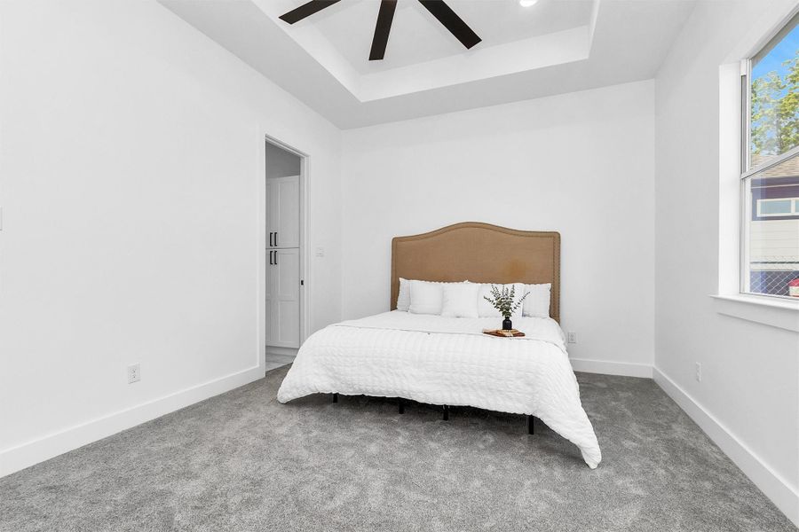 Furnished interior view inside a new home in , Houston (Image 32).