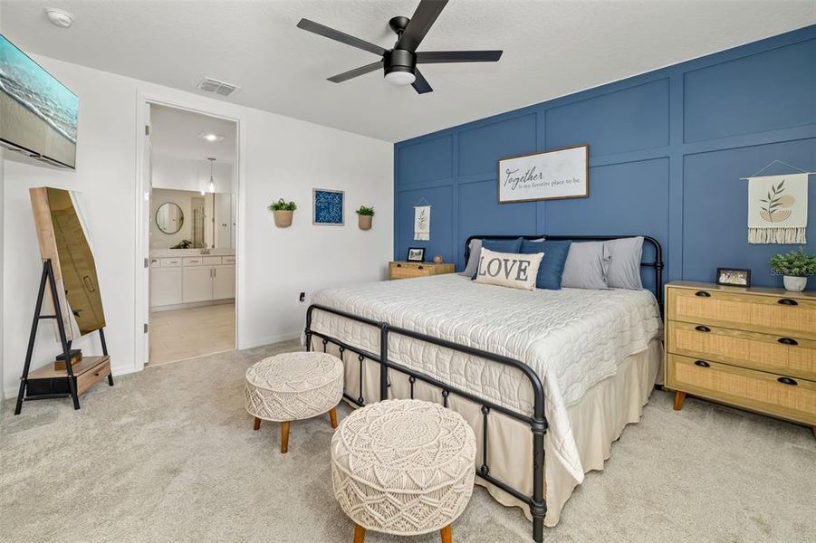 Furnished interior view inside a new home in , Parrish (Image 34).