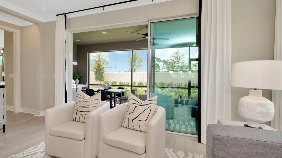 The Living Room and Patio