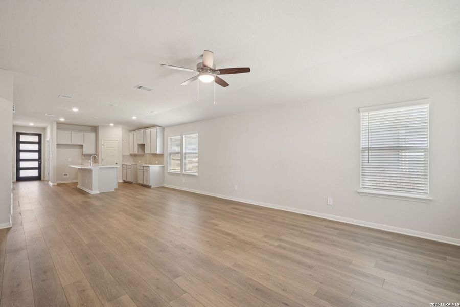 Spacious, unfurnished interior of a new home in Sagebrooke - Premier Series, San Antonio (Image 15). Spacious, unfurnished interior of a new home in Sagebrooke - Premier Series, San Antonio (Image 15).