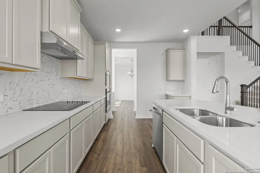 Furnished interior view inside a new home in Megan's Landing, Castroville (Image 7).