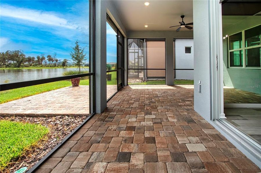 Exterior details and patio area of a home in , Parrish (Image 28).