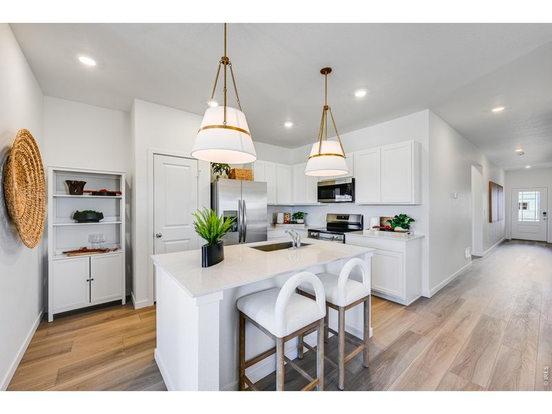 Furnished interior view inside a new home in Kinston, Loveland (Image 6).