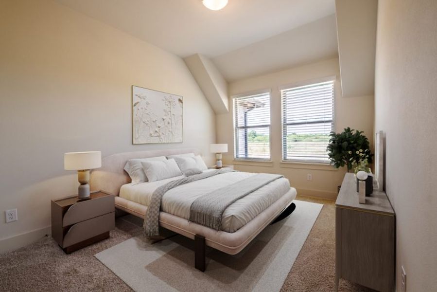 Furnished interior view inside a new home in Talia, Mesquite (Image 11).