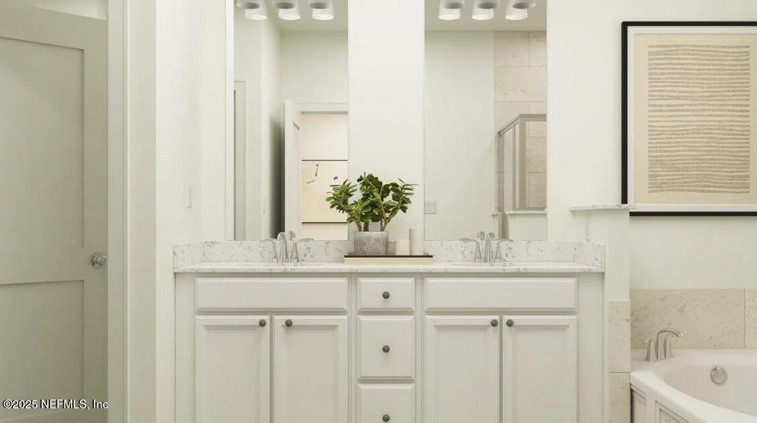 Close-up of interior finishes inside a home in Tributary: Tributary Royal Collection, Yulee (Image 19).