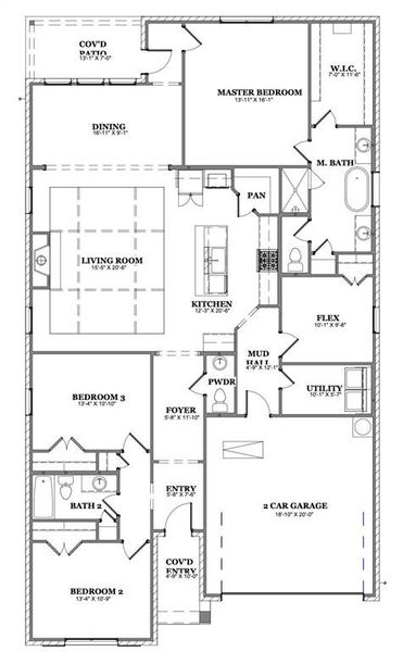 View of room layout
